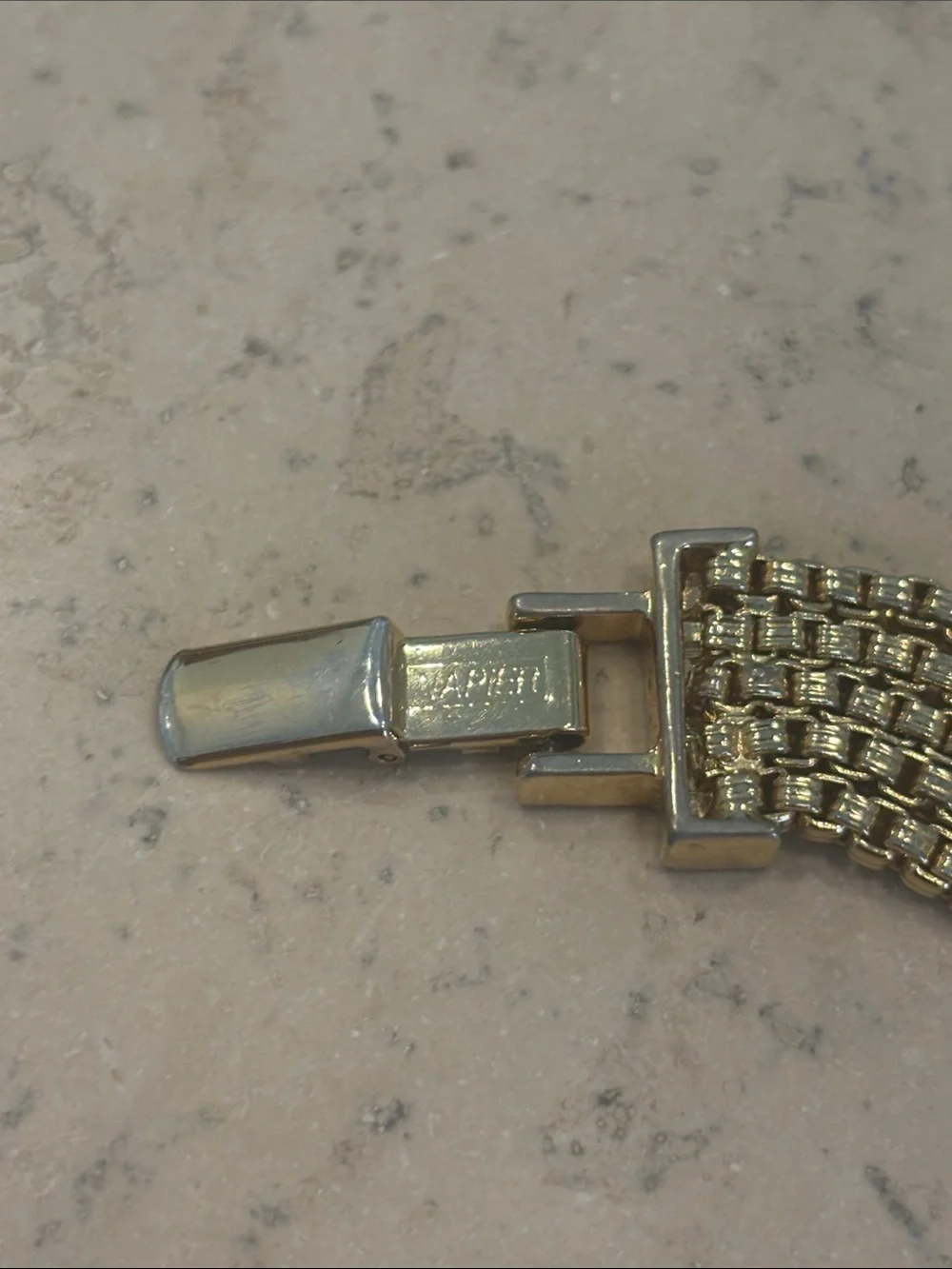 Napier Gold Tone Multi-Chain Link Bracelet